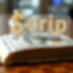 Illustration of various types of scrip