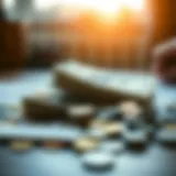 Visual representation of short-term capital losses impacting tax returns.