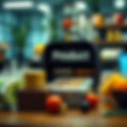 Visual representation of the Product aspect in marketing