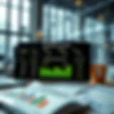 Visual representation of brokerage accounts showing various investment options