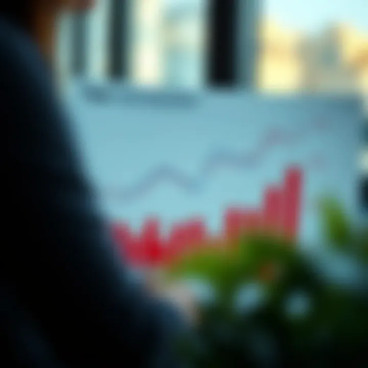 Graphs depicting financial health influenced by tax advisory services