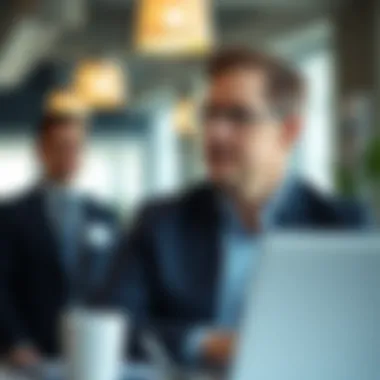 A tax advisor providing insights on tax planning to clients