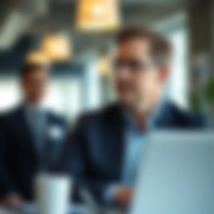 A tax advisor providing insights on tax planning to clients