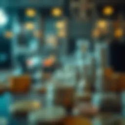 Visual representation of ultra short term investment options