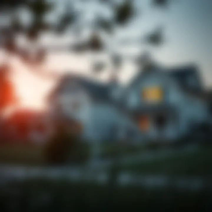Evaluating Multiple Properties for Investment A serene image of two homes, one existing and one being considered for purchase