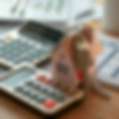 Strategic Home Purchase Planning A calculator and house keys symbolizing home purchase strategy