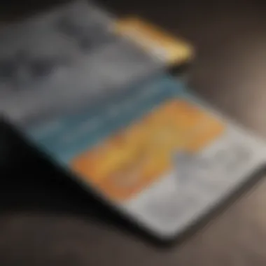 Debit Card Money Loading Visualization Illustration showing a debit card with money loading