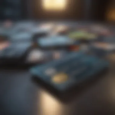 Future of Debit Card Systems Futuristic depiction of debit card systems in financial landscape