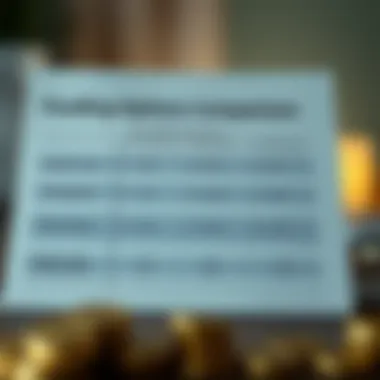 Chart comparing home equity loans with other funding options