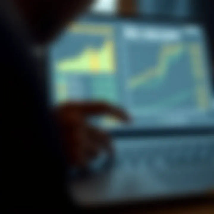 Visual representation of net income calculation