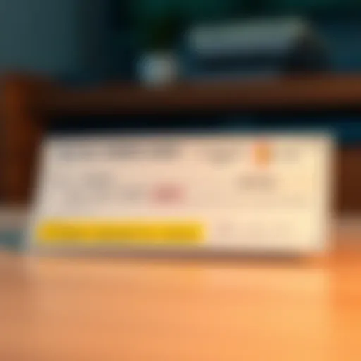 Understanding the Components of a Voided Check An example of a voided check with highlighted sections